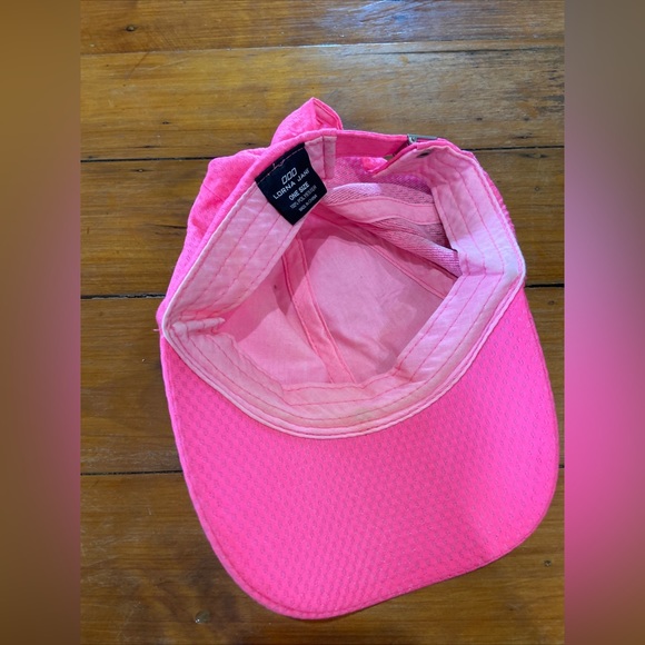 Lorna Jane One Size Fluro Pink Cap Hat - Picture 2 of 2